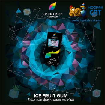Заказать кальянный табак Spectrum Hard Ice Fruit Gum (Спектрум Хард Фруктовая Жвачка) 40г онлайн с доставкой всей России - фото 1